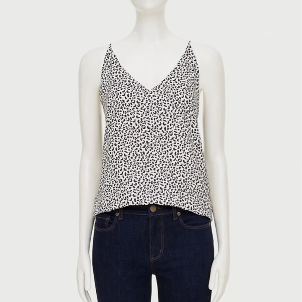 NWT XXSP LOFT Animal print camisole